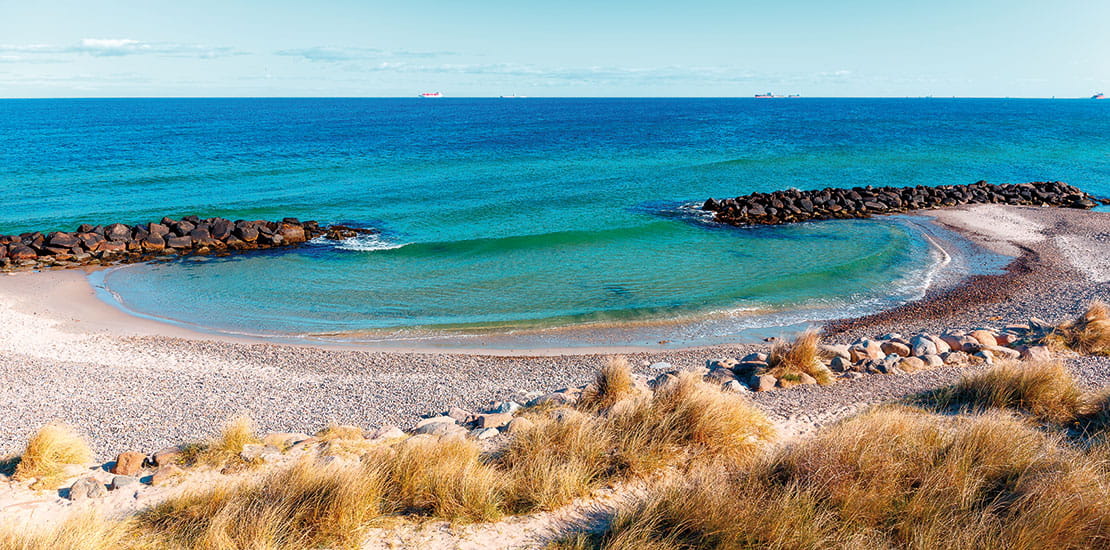 A view over the beach in Skagen, Denmark